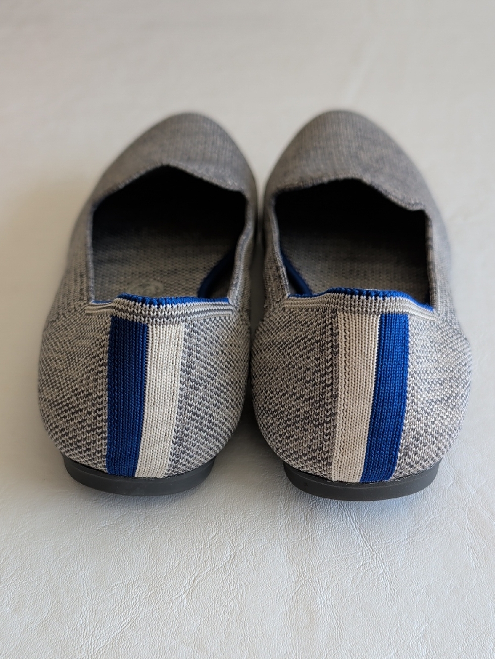 Rothy’s The Loafer in Gray & Blue Slip On Flats Women's Size 9 - Picture 4 of 9